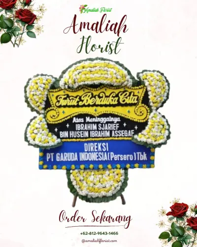 Papan Bunga Duka cijoro pasir